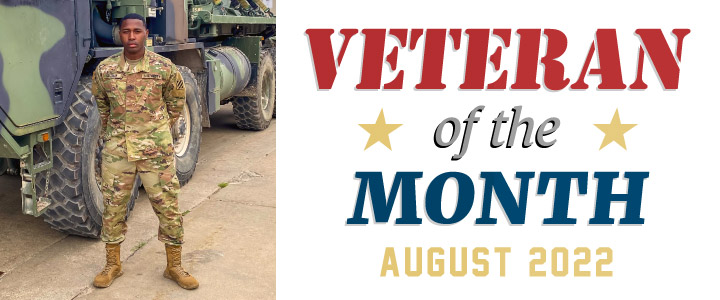 SEGAMI Veteran of the month for August 2022, Jacorey Coleman