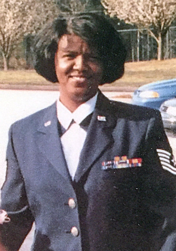 U.S. Air Force veteran Jessica A. Parker